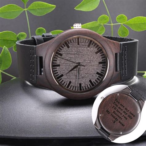 watch for him|engravable watch for him.